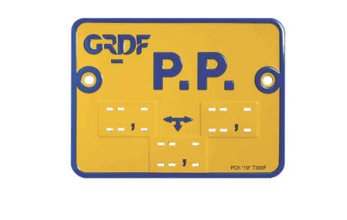 Plaques de repérage et d'identification